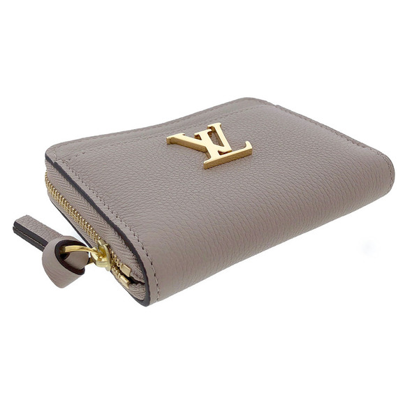 Louis Vuitton Lock Me Zippy Coin Purse One Point Leather Round Zipper - Picture 1 of 7